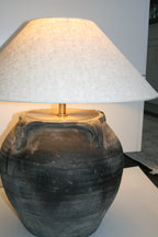 Louis IV Vintage Pot Lamp - Empire Shade